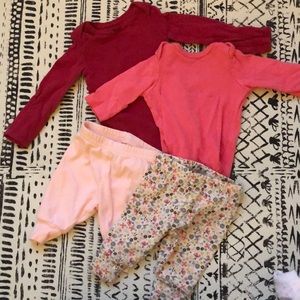 Newborn Onesies and pants